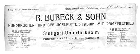 Bubeck - historie v�robce...