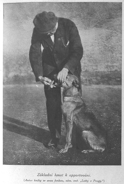 Základní hmat k apportování