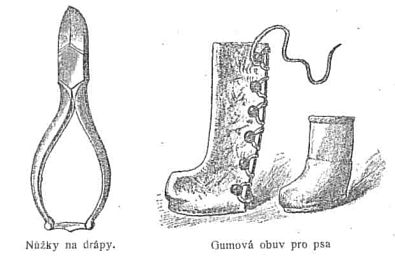 N��ky na dr�py - Gumov� obuv pro psa