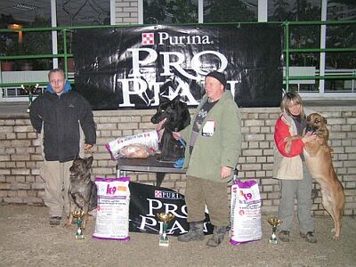 Trojice nejlep��ch v kategorii IPO3